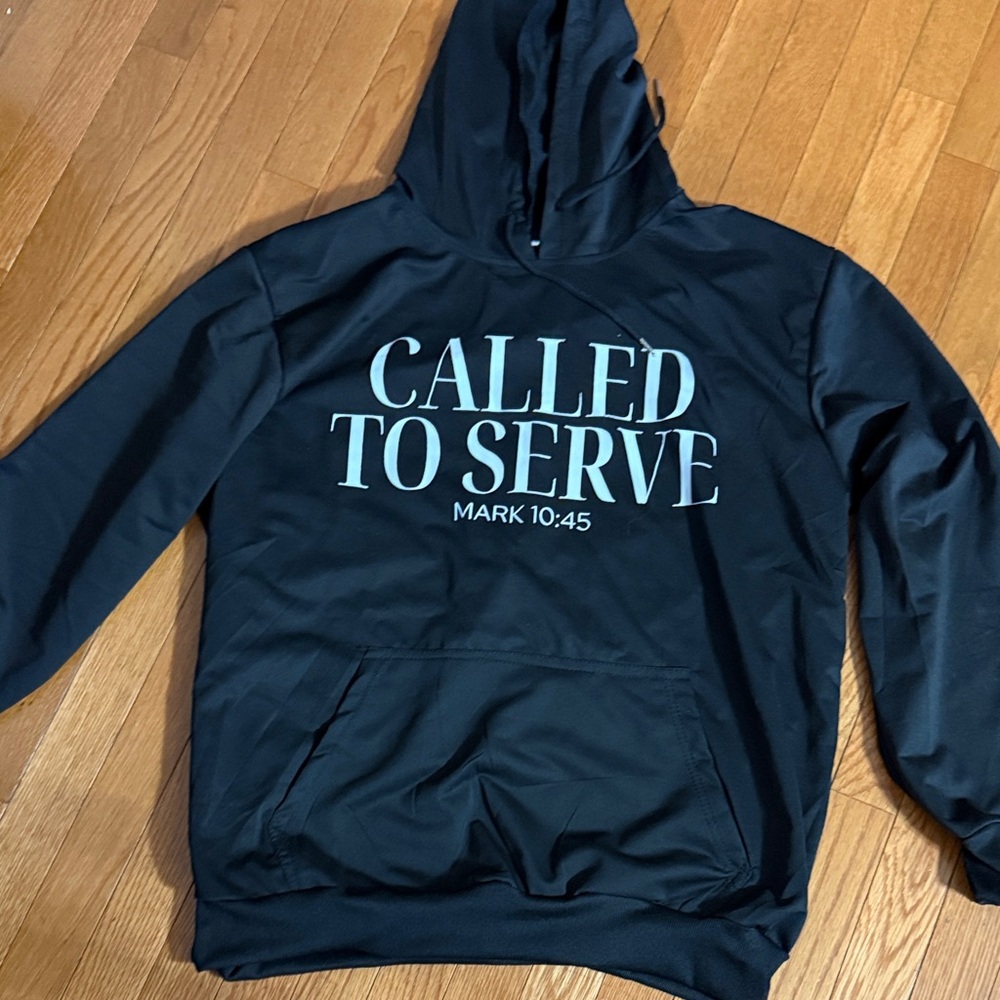 Black 'Called to Serve' Hoodie XL